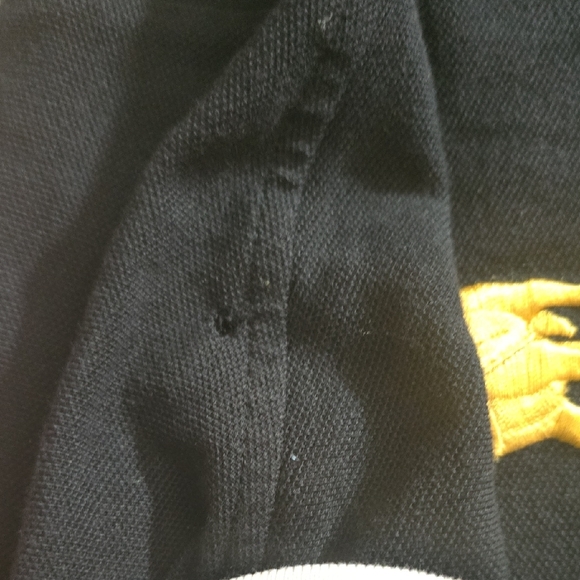Polo Ralph Lauren Black and Green Polo Shirt - Picture 4 of 4